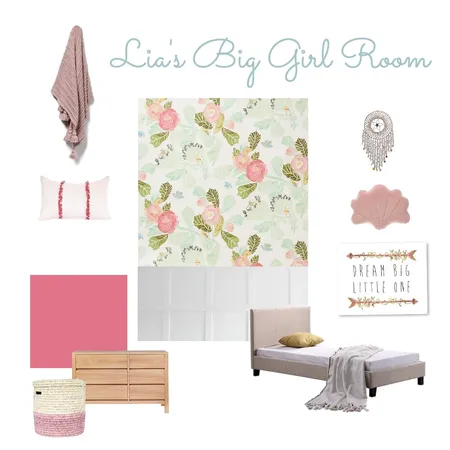 Lia's Big Girl Room Interior Design Mood Board by cpinteriors on Style Sourcebook