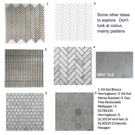 richards street tile ideas Interior Design Mood Board by Urban Habitat on Style Sourcebook