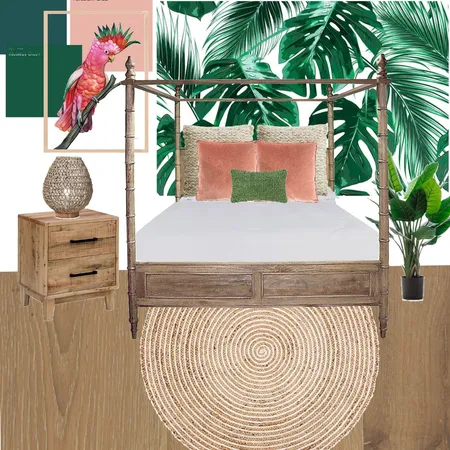 Tropical Bedroom Interior Design Mood Board by LaureenH2898 on Style Sourcebook
