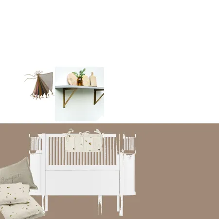 Bowie Nursery Cot Wall Interior Design Mood Board by BonnieCapper on Style Sourcebook