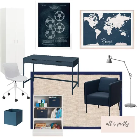 Tom's room Interior Design Mood Board by Kristina on Style Sourcebook