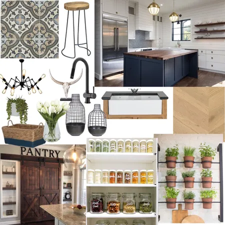 Modern Farmhouse Interior Design Mood Board by adarafrey on Style Sourcebook