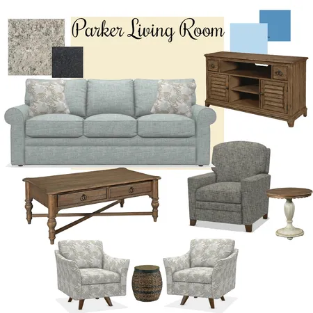 Parker Living room Interior Design Mood Board by SheSheila on Style Sourcebook