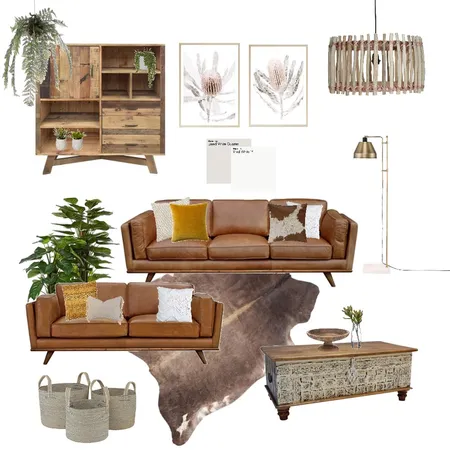 Rural Sitting area Interior Design Mood Board by Haus & Hub Interiors on Style Sourcebook