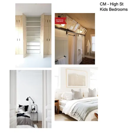 CM High Street Kids Bedroom Interior Design Mood Board by AbbieHerniman on Style Sourcebook