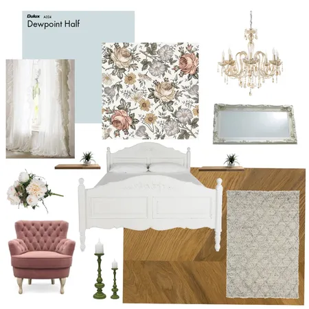 Vintage Teenage Bedroom Interior Design Mood Board by KerriJean on Style Sourcebook