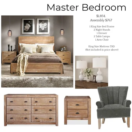 Siena Master Bed Room Interior Design Mood Board by amn111592 on Style Sourcebook