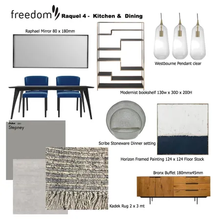 Raquel 4 - Dining &amp; Kitchen Interior Design Mood Board by fabulous_nest_design on Style Sourcebook