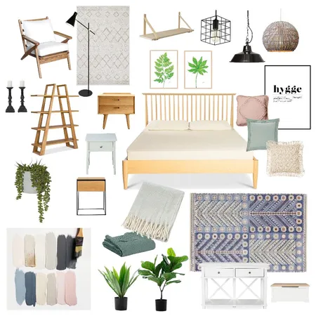 scandinavian bedroom Interior Design Mood Board by PatrycjaChodacka on Style Sourcebook