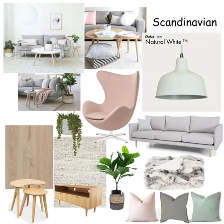 Scandi Interior Design Mood Board by CMurray on Style Sourcebook