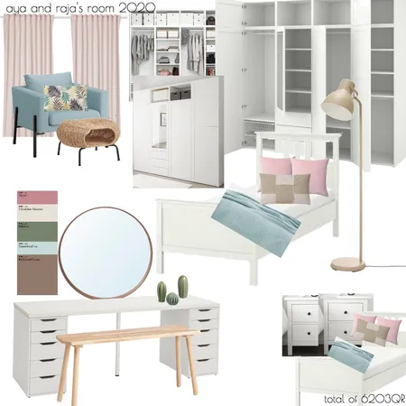 aya and raja room Interior Design Mood Board by ffalhussaini on Style Sourcebook