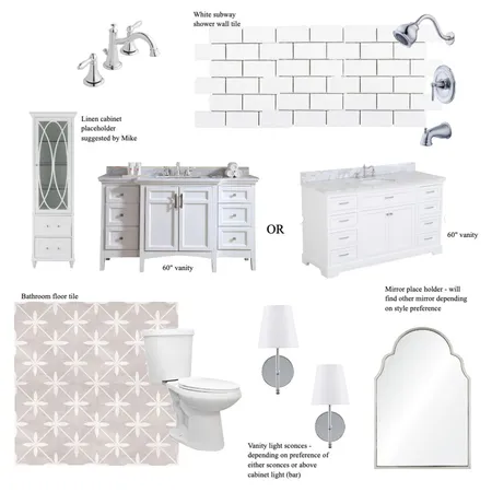 Muntean Bathroom Interior Design Mood Board by Payton on Style Sourcebook