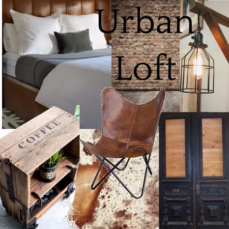 Urban Loft Interior Design Mood Board by MaJablonski on Style Sourcebook