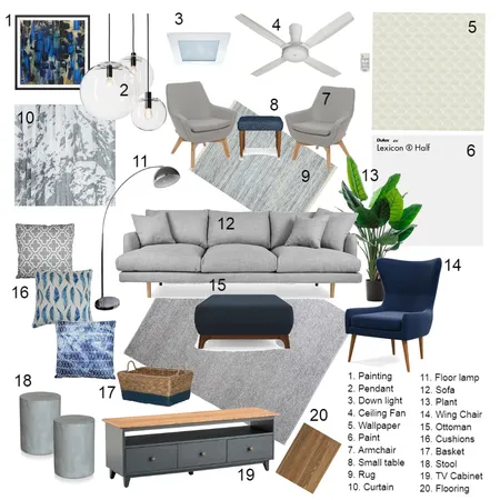 Sample Board Interior Design Mood Board by issyadiq on Style Sourcebook