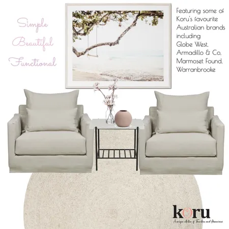 koru lounge Interior Design Mood Board by stylebeginnings on Style Sourcebook