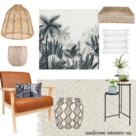 Bohemian Kmart living Interior Design Mood Board by Sanderson Interiors on Style Sourcebook