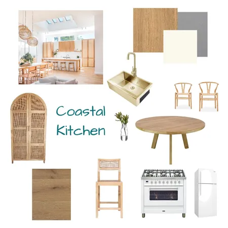 Coastal Kitchen Interior Design Mood Board by katiekrieg on Style Sourcebook