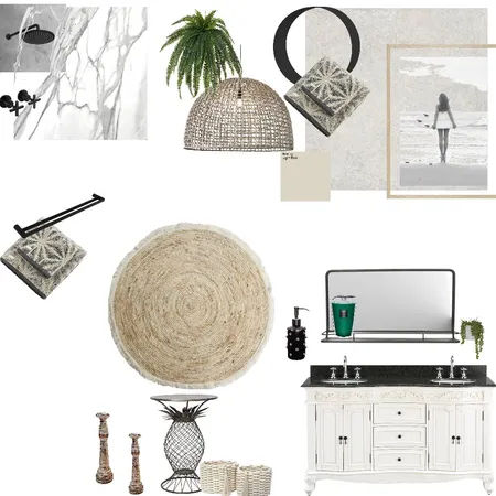 Classic Beach Bathroom Interior Design Mood Board by CindyBee on Style Sourcebook