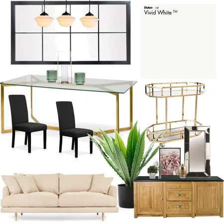 Simple Elegant Interior Design Mood Board by rhonahalili on Style Sourcebook