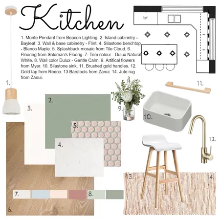 Eucalyptus Tea Interior Design Mood Board by JCStylingandDesign on Style Sourcebook