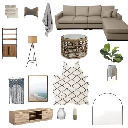 coastal bohemian Interior Design Mood Board by triciamaria on Style Sourcebook