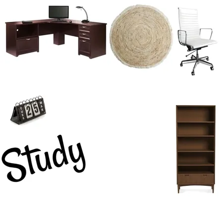 Study Room Interior Design Mood Board by khira_bradey96 on Style Sourcebook