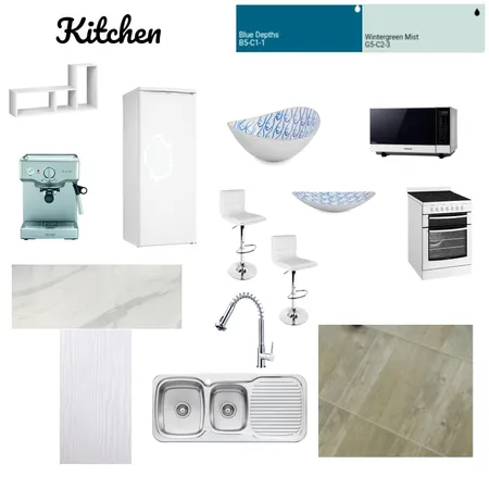 Kitchen Sample Board Interior Design Mood Board by Monique1994 on Style Sourcebook