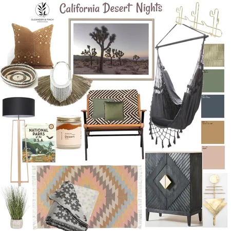 Joshua tree Interior Design Mood Board by Oleander & Finch Interiors on Style Sourcebook