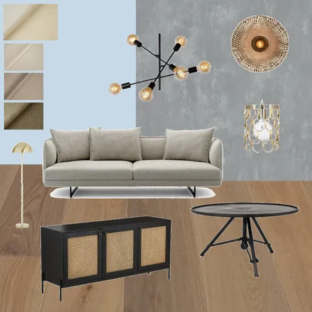 Moodboard_Wohnzimmer Interior Design Mood Board by ilva on Style Sourcebook