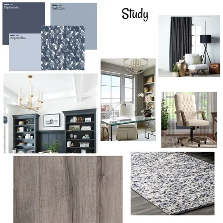 Study Interior Design Mood Board by LConrads on Style Sourcebook