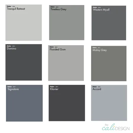 Grey Interior Design Mood Board by The Cali Design  on Style Sourcebook