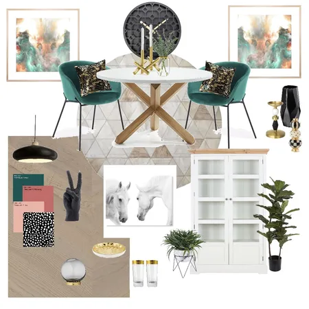 dinning Interior Design Mood Board by ADORN STYLING INTERIORS on Style Sourcebook