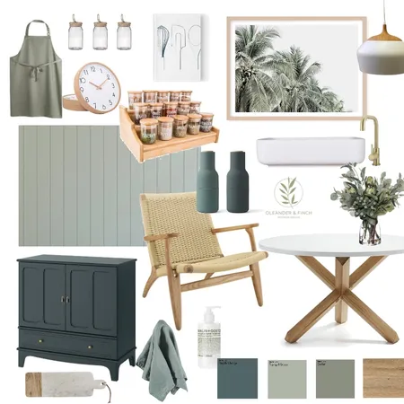 Sage and timber Interior Design Mood Board by Oleander & Finch Interiors on Style Sourcebook