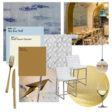 Pesciolino Case Study Interior Design Mood Board by antheajoshua on Style Sourcebook