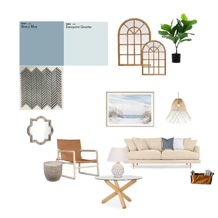 Hampton Inspired Interior Design Mood Board by Karuna on Style Sourcebook