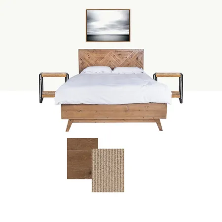 Rustic Modern Bedroom Interior Design Mood Board by alicfrew on Style Sourcebook