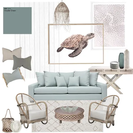 Seaside shabby chic Interior Design Mood Board by House of savvy style on Style Sourcebook