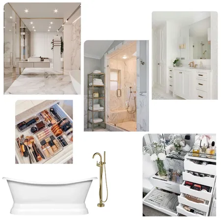 Baker Master Bath Interior Design Mood Board by Payton on Style Sourcebook