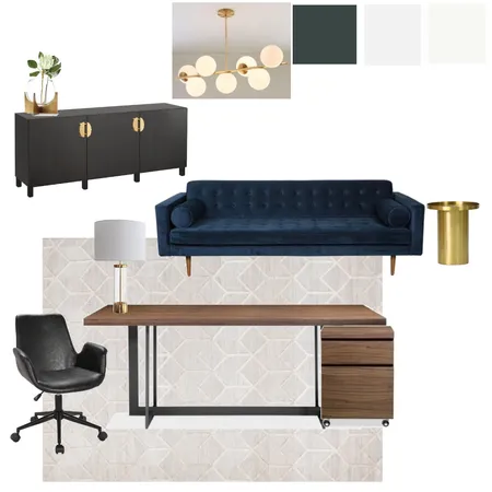 Art Deco Office Watkins Interior Design Mood Board by VickyW on Style Sourcebook