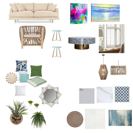 Coastal SK2 Interior Design Mood Board by Skyrose on Style Sourcebook