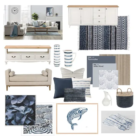 Hamptons Living Interior Design Mood Board by Alyanne19 on Style Sourcebook