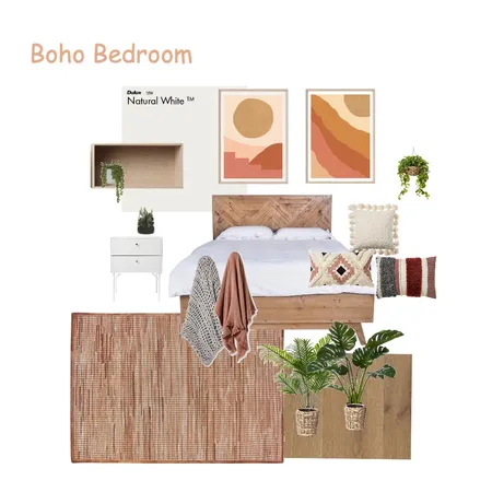 Boho MB 1 Interior Design Mood Board by AshJayne on Style Sourcebook