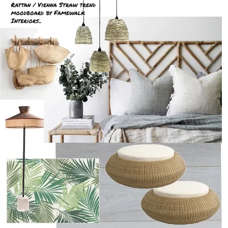 Vienna Straw Trend.. Interior Design Mood Board by Famewalk Interiors on Style Sourcebook