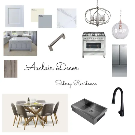Sidney Residence Interior Design Mood Board by Auclair Decor on Style Sourcebook