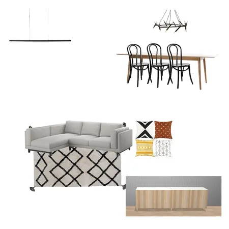 Dining/Living Room Interior Design Mood Board by The House of Lagom on Style Sourcebook