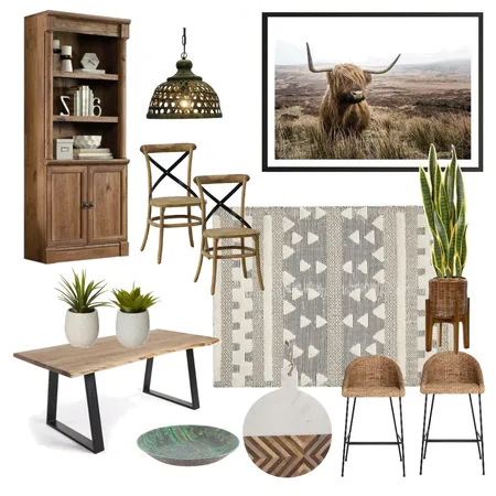 rustic farmhouse Interior Design Mood Board by DesignSudio21 on Style Sourcebook