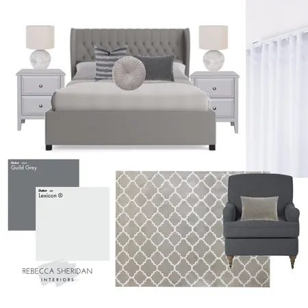 master bedroom elegant Interior Design Mood Board by Sheridan Interiors on Style Sourcebook