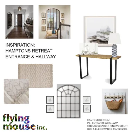 Edwards- Entrance &amp; Hallway Interior Design Mood Board by Flyingmouse inc on Style Sourcebook