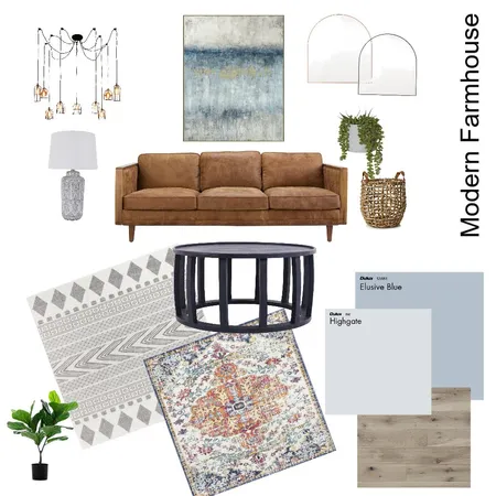 Modern Farmhouse Interior Design Mood Board by ErikaA on Style Sourcebook