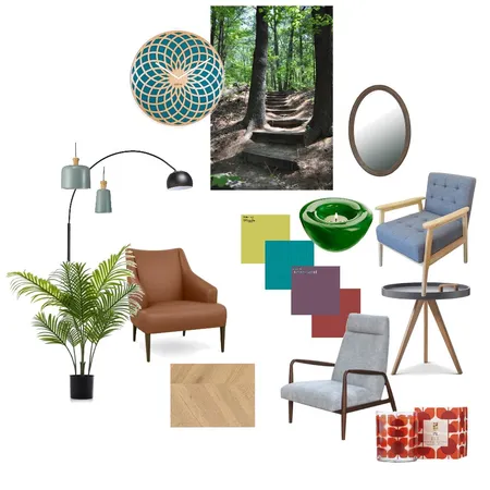 Mid Century Interior Design Mood Board by LiviaS on Style Sourcebook